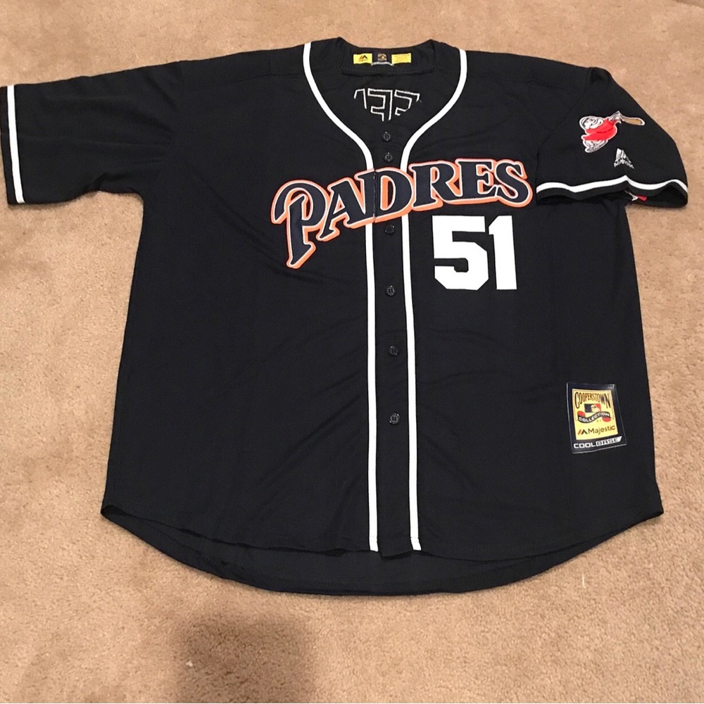 Trevor Hoffman San Diego Padres Jersey Mens XL NWT 1998 Dark Blue Alternate